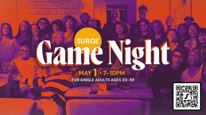 SURGE Game Night 2.0 logo