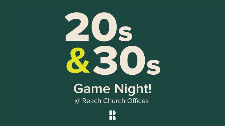 20s&30s Outing: Game Night! logo