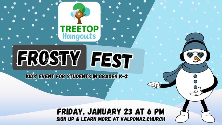 Frosty Fest: A Treetop Hangouts Event logo