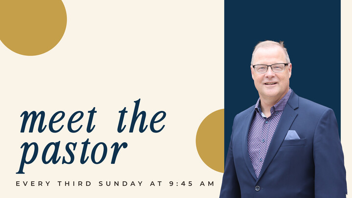 Meet the Pastor January 2026 logo