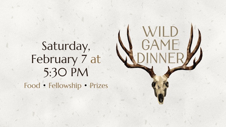 Wild Game Dinner Registration | February 7, 2026 logo