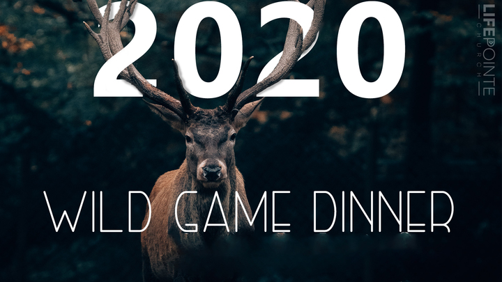 Wild Game Dinner 2020, February 28th, Friday Males only logo image