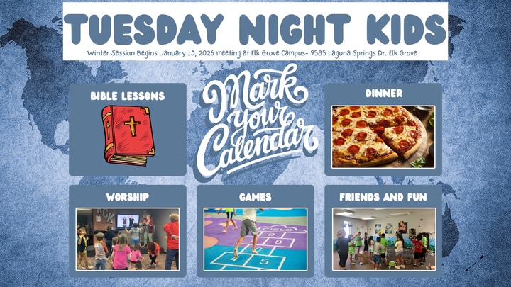 RCC KIDS Tuesday Night Bible Study logo