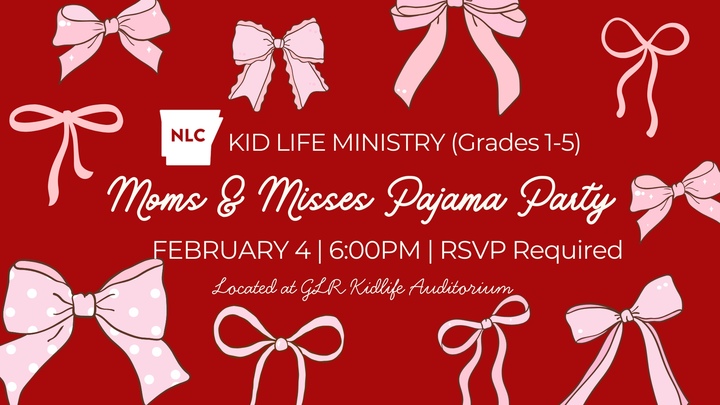 GLR Kid Life Moms & Misses Pajama Party logo