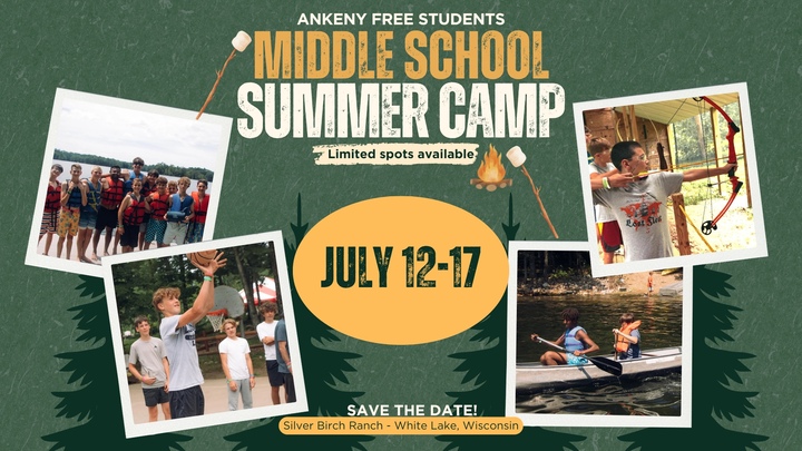 Middle School Summer Camp 2026 logo