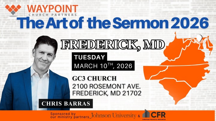 Frederick, MD | The Art of the Sermon 2026 logo