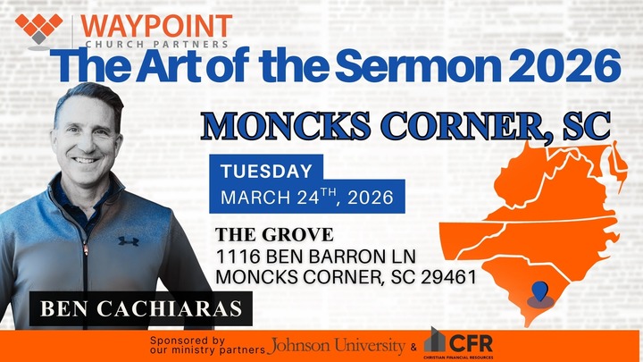 Moncks Corner, SC | The Art of the Sermon 2026 logo
