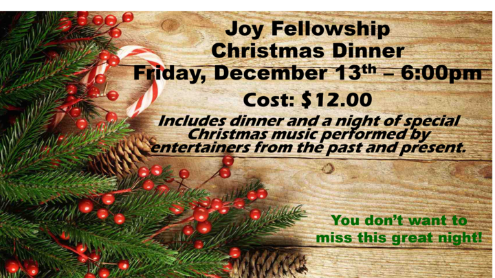 Senior Adult Christmas Dinner logo image