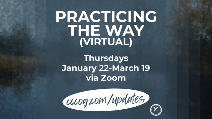 Practicing the Way; Winter Virtual logo