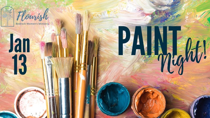 Flourish Women Paint Night logo