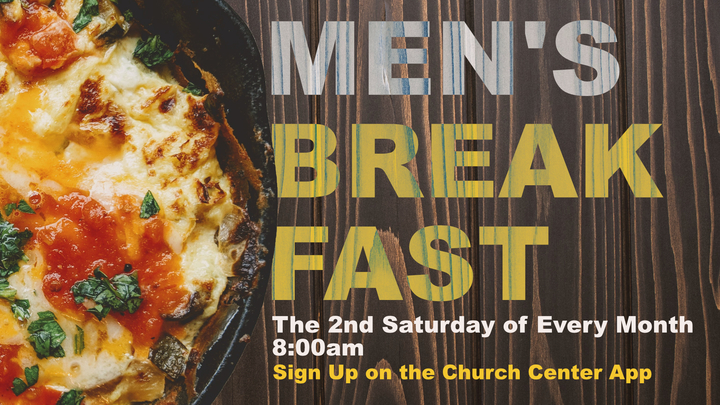 January 2026 Men's Breakfast logo