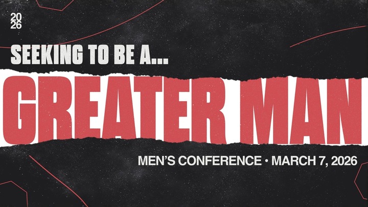 Greater Man Men's Conference logo
