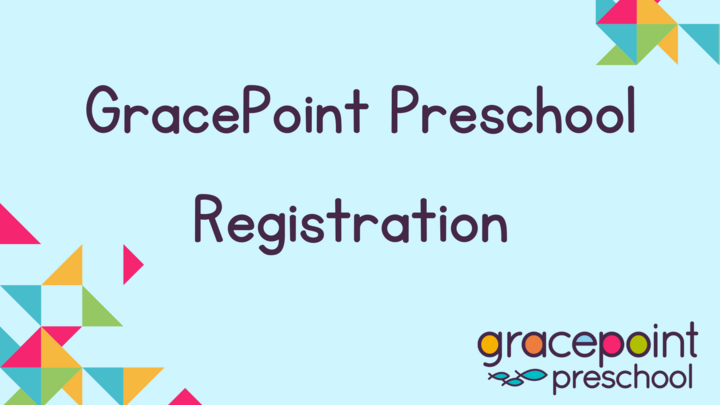 2026-2027 GracePoint Preschool Registration logo