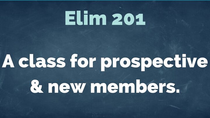 Prospective Member/New Member Class - Elim Evangelical Free Church