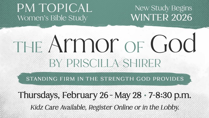 Women's Topical Bible Study The Armor of God logo