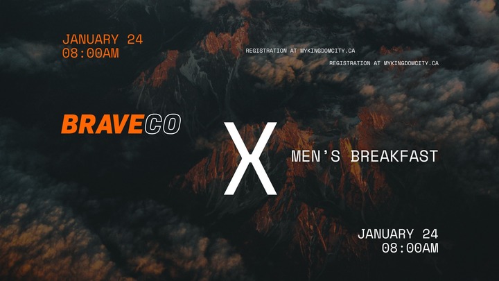 Mens Breakfast & BraveCo logo