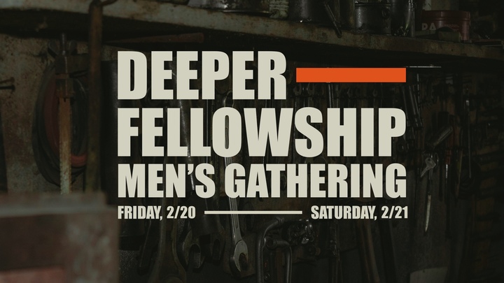 Deeper Fellowship: Men's Gathering logo