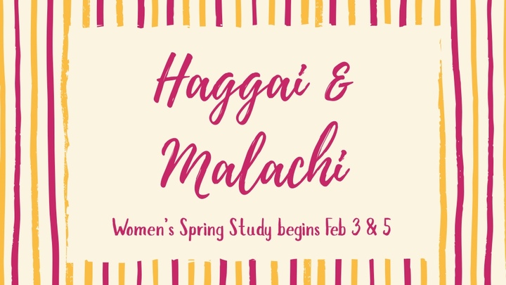 Women's Bible Study- Spring 2026 logo