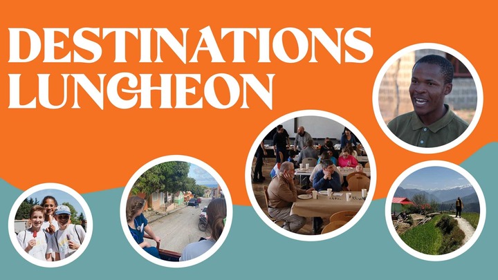 Destinations Luncheon | Mission Trips 2026 logo