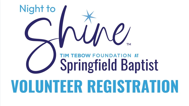 Night to Shine (VOLUNTEERS ONLY) logo