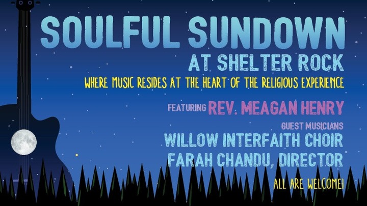 Soulful Sundown at Shelter Rock with LIVE Music logo