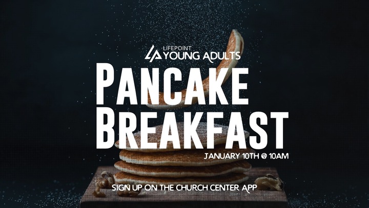 Young Adult Pancake Breakfast logo