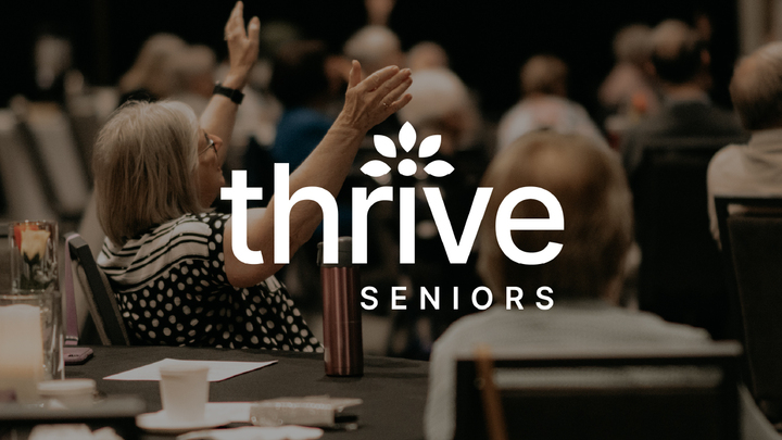 Thrive Seniors Friendly Friday // Langley Campus logo