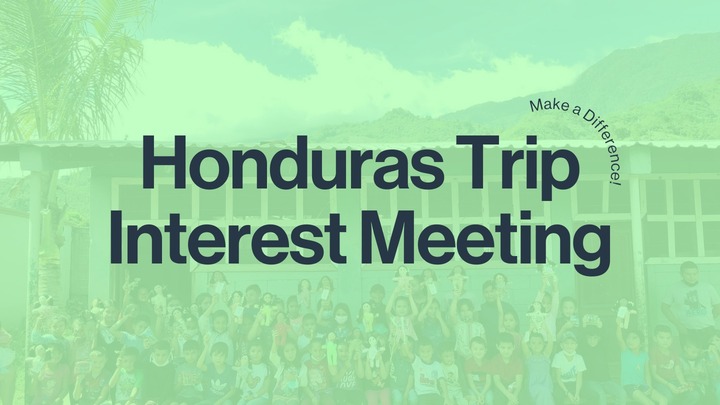 Outreach Interest Meeting: Honduras logo