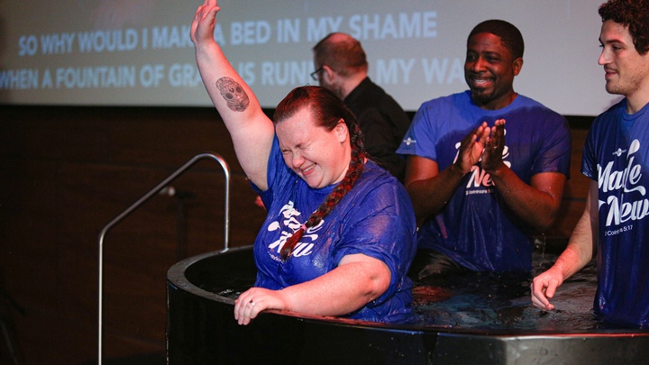 Water Baptism - May logo