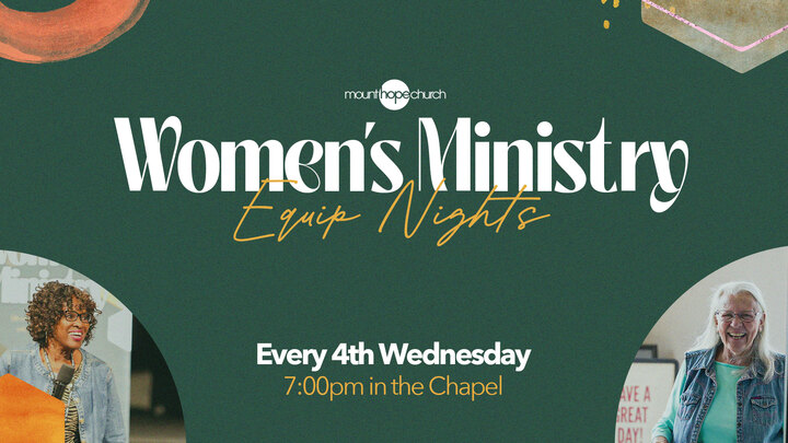 Women's Ministry - Equip Night logo