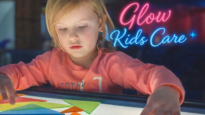 Glow Mid-Week Kids' Care Registration logo