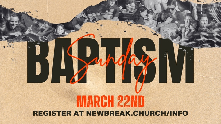 Baptism Sunday | March 22 logo