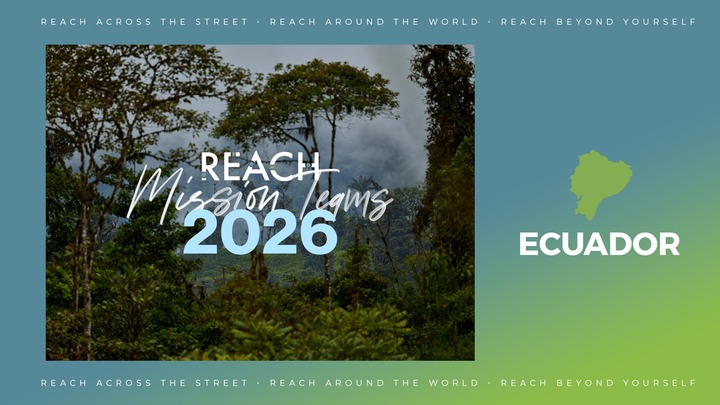 2026 REACH Mission Trip - Ecuador logo
