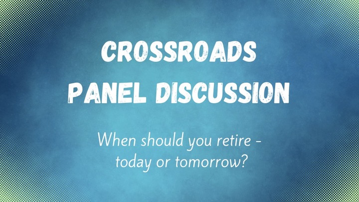 CrossRoads: Panel Discussion logo