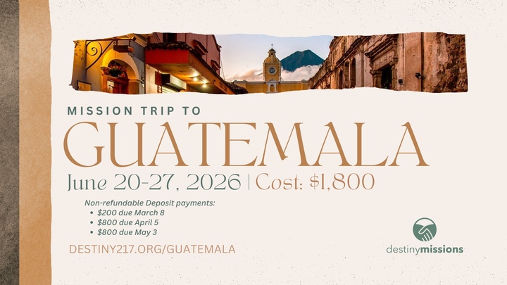 Guatemala Missions Trip logo