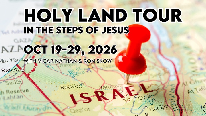 2026 Holy Land Tour logo