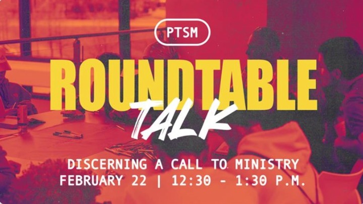 Roundtable Talk: Discerning a Call to Ministry logo
