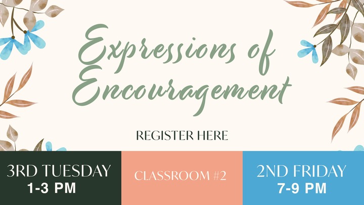 Expressions of Encouragement - Fridays  logo
