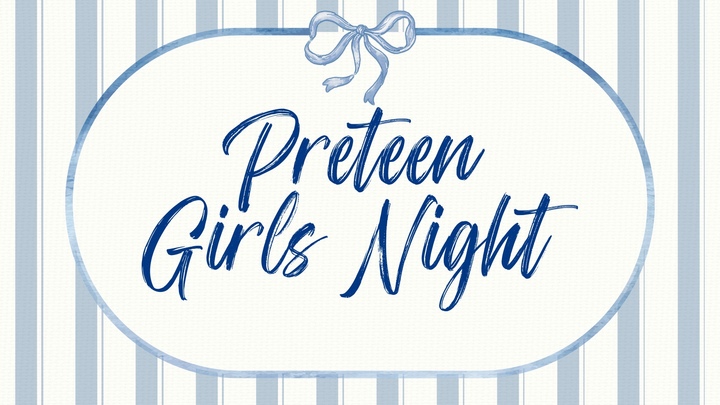Preteen Girls Night logo