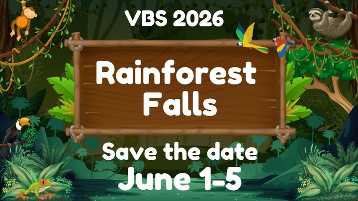 VBS - 2026 Rainforest Falls logo