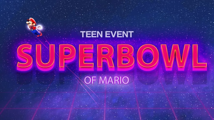 Youth Super Bowl of Mario logo