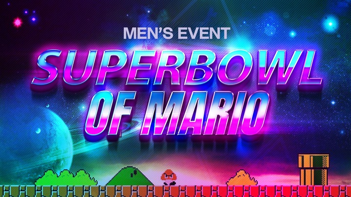 Super Bowl of Mario (Men's) logo