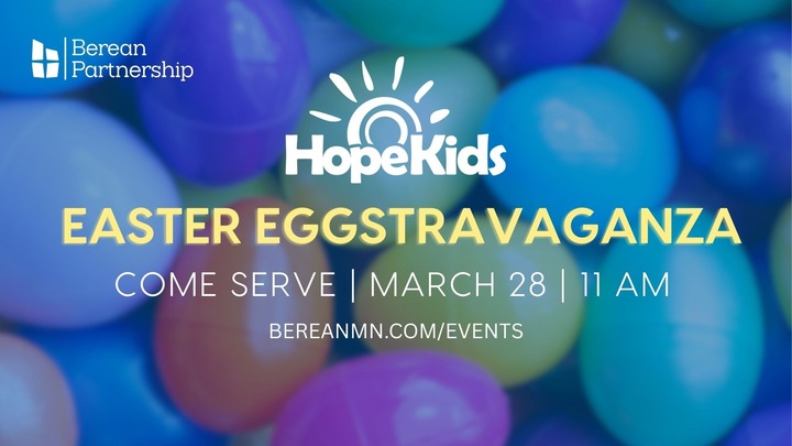 HopeKids Easter Eggstravaganza Volunteers logo