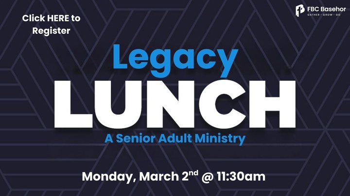 Legacy Lunch (A Senior Adult Ministry)  logo