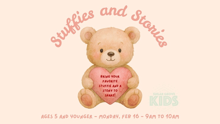 SG Kids: Stuffies and Stories [REGISTRATION REQUIRED] logo
