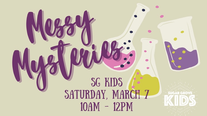 SG Kids: Messy Mysteries [REGISTRATION REQUIRED] logo
