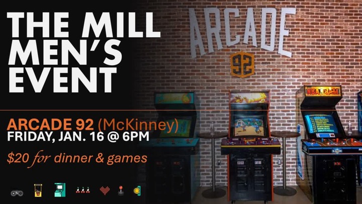 The Mill Men @ Arcade 92 logo