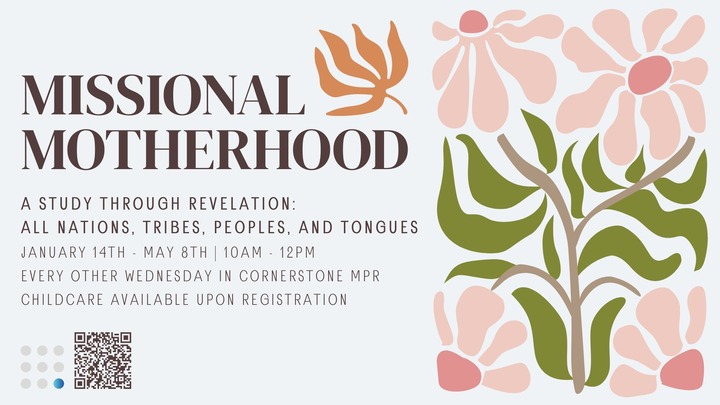 Missional Motherhood Spring 2026 logo