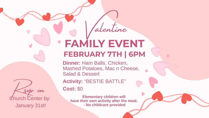Valentine's Family Event logo