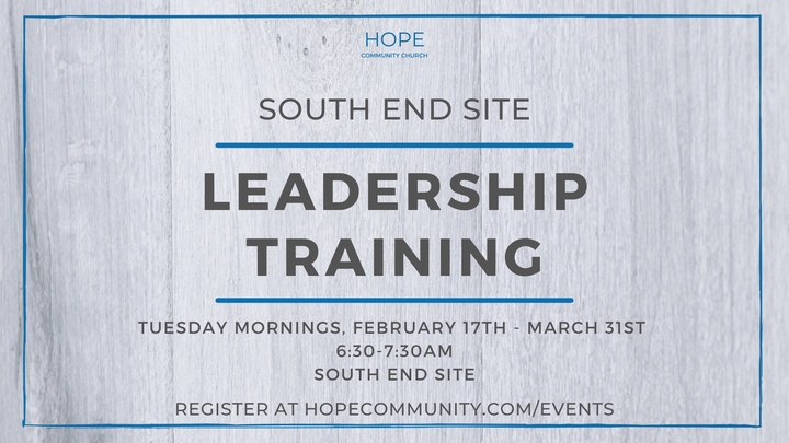 South End Leadership Training Class logo